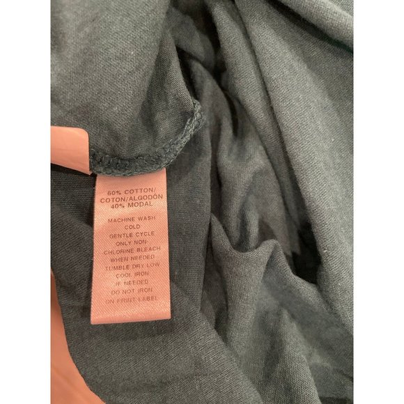 Ann Taylor loft emerald green basic long sleeve top size large - Picture 4 of 4